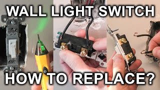 How To Replace Wall Light Switch? Detailed Tutorial!