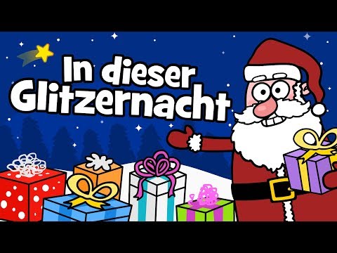 ♪ ♪ Kinderlied Weihnachten - In dieser Glitzernacht | Weihnachtslied - Hurra Kinderlieder