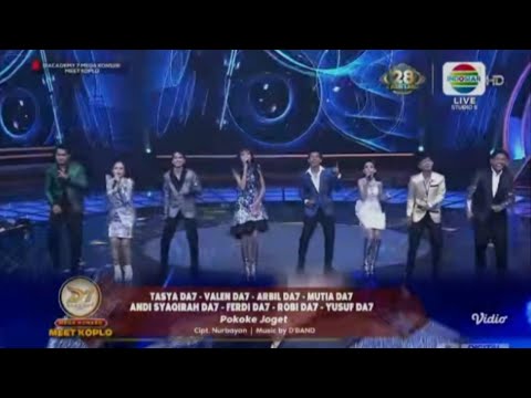 VALEN , ARBIL,TASYA,DANGDUT ACADEMY 7 MEGA KONSER MEET KOPLO |dangdut academy 7 d'academy asia 7daa7