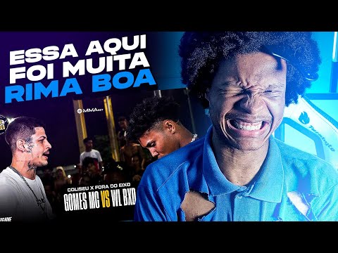 (PEGOU FOGO!🔥) GOMES MC (DF) X WL BXD | React [BATALHA DO COLISEU - COLISEU X OS FORA DO EIXO]