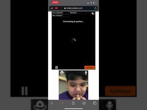 Chatroulette link in the distribution