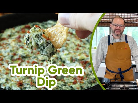 How to Make Turnip Green Dip