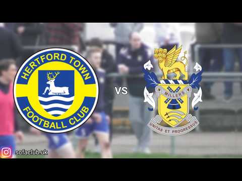 Hertford Town FC VS Aveley FC - Bostik League North Division