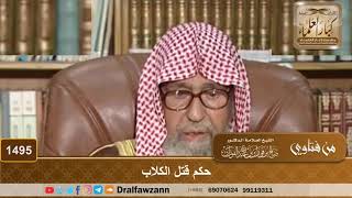 1495 - حكم قتل الكلاب