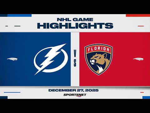 NHL Highlights | Lightning vs. Panthers - December 27, 2025