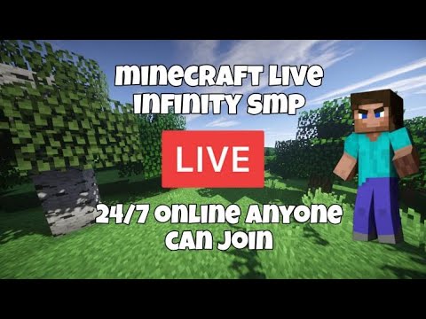 Infinity Headquarters 2.0 - Minecraft Live India | INFINITY SMP | Server Free To Play | Road To 15k | 24/7 Online Server