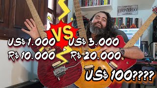 Video thumbnail for U$3000 Peavey Wolfgang standard VS U$1000 Wolfgang Special VS U$100 Strinberg clg63(?) Brazil/China by Warleyson Almeida