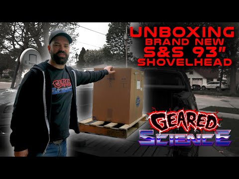 Unboxing a brand new S&S SH93 "Shovelhead"