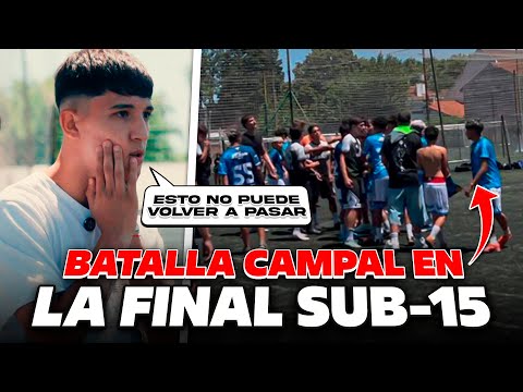 BATALLA CAMPAL en la FINAL SUB-15🔥 | NSTEAM SUB-15 FINAL COPA STOPER