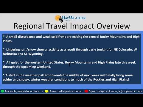 DayWeather Regional Travel Forecast 2-3-2025