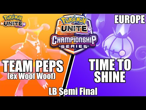 Team Peps vs Time to Shine - PUCS EU Championship LB Semi Final | Pokemon Unite