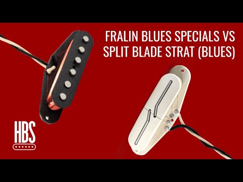 Fralin Blues Special Strat vs Fralin Split Blade Strat (blues output)