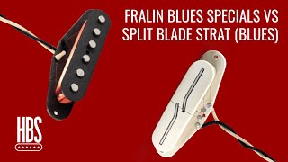 Video thumbnail for Fralin Blues Special Strat vs Fralin Split Blade Strat (blues output) by Humbucker Soup