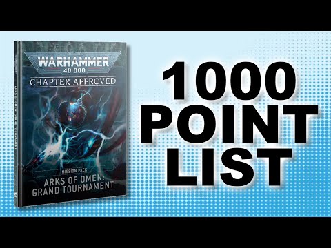 1000 Necron List Build - Arks of Omen - Warhammer 40k 9th Edition Necrons