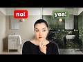 Architect Explains Why Bathrooms Look Cheap How To Fix It