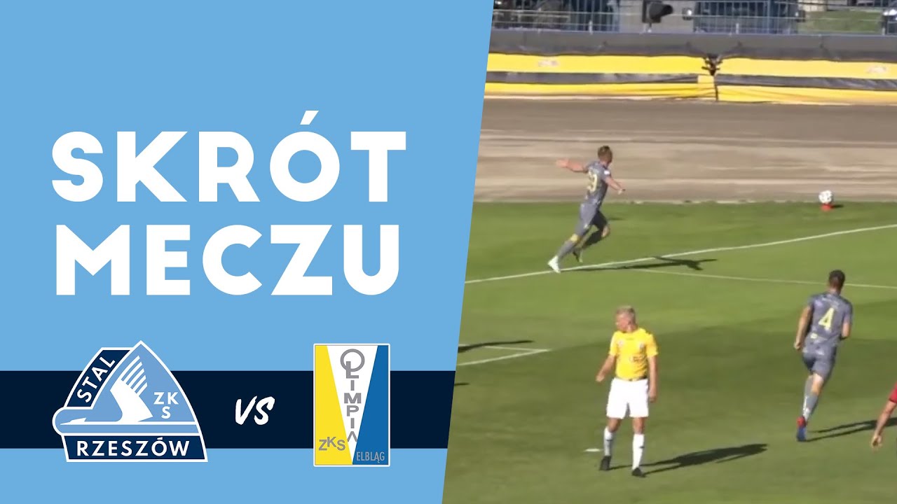 WIDEO: Stal Rzeszów - Olimpia Elbląg 2-0 [SKRÓT MECZU, BRAMKI]