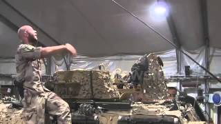 Swedish Marines making parody of Grease lightning in Afghanistan