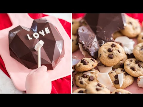 How To Make A Breakable Chocolate Heart Tutorial ( Smash Heart )