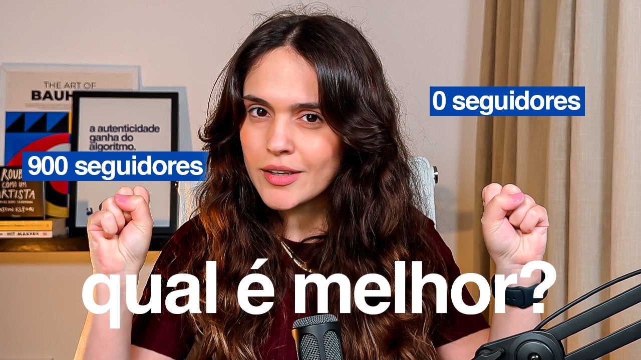 perfil do zero ou usar o perfil pessoal, o que funciona melhor? Ana Melo