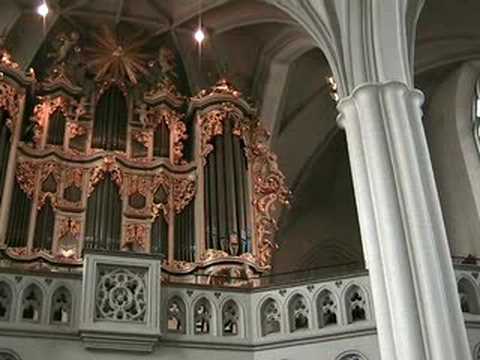 Berlin-Mitte: Choral "Nun danket alle Gott", Evangelisches Gesangbuch Nr. 321