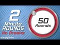 2 min rounds Interval Timer (2min/2min interval timer) up to 50 reps