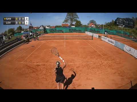 Supertiebreak: Julia Lövqvist - Julita Saner, Båstad W25 Kval