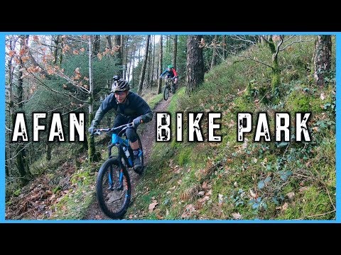 Pushing the limits at Afan Bike Park| Wall trail + Black tracks