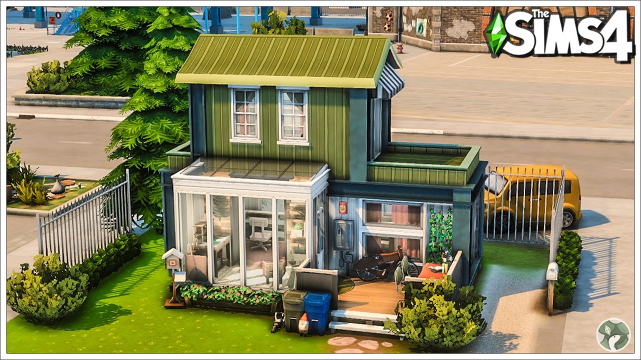 Eco Lifestyle Starter Home 💚 The Sims 4: Speed Build