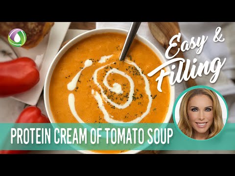 Homemade Creamy Tomato Soup Recipe - Protein Treats by Nutracelle