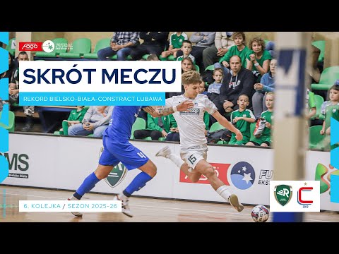 Rekord Bielsko-Biała - Constract Lubawa 1:4 SKRÓT | 6. kolejka (2025/26)