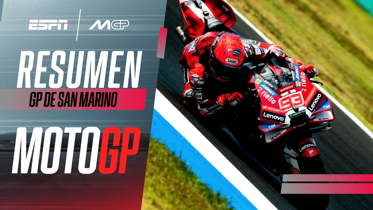 ¡MARC MÁRQUEZ GANÓ EN SAN MARINO Y ES EL NUEVO LÍDER DEL CAMPEONATO! | RESUMEN