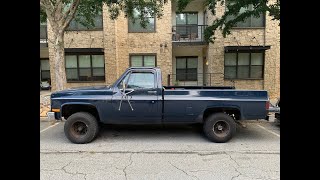 Video Thumbnail for 1983 GMC Sierra 1500 4x4 Regular Cab