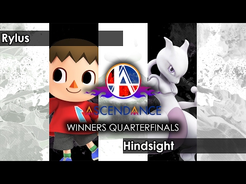 Smash 4: Rylus (Villager) V UCE | Hindsight (Mewtwo) - Ascendance 18 Tournament SSB4