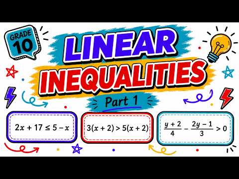 Solving Linear Inequalities | Part 1 | Represent on a Number Line | Grade 10 CAPS Maths