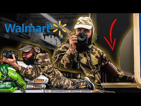 Wildlife Photographer in Walmart!