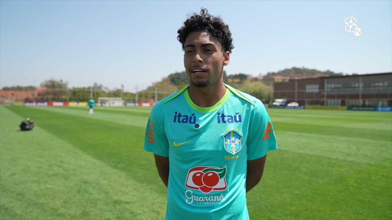 LUIGHI DESTACA UNIÃO DA SELEÇÃO BRASILEIRA SUB-20 DURANTE PREPARAÇÃO PARA O MUNDIAL