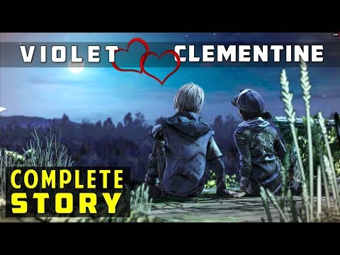 Violet & Clementine - Complete Love Story | The Walking Dead (Violet x Clem Romance)