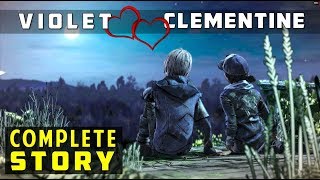 Violet &amp; Clementine - Complete Love Story | The Walking Dead (Violet x Clem Romance)