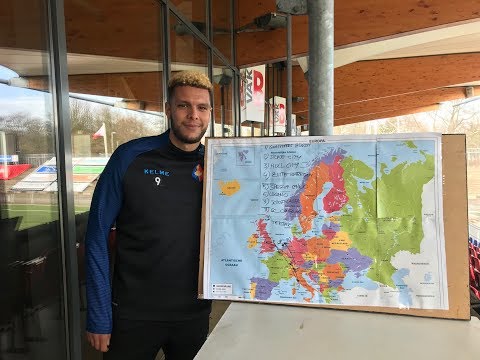 Hij is 24 jaar oud, maar toe aan zijn negende club: Karim Rossi, de nieuwe spits van Telstar