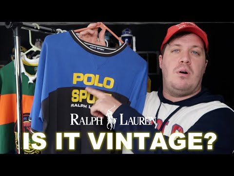 How To Identify Vintage Ralph Lauren