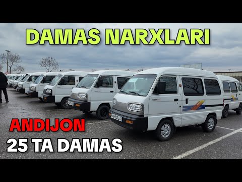 25 TA DAMAS NARXLARI. ANDIJON MASHINA BOZORI 
