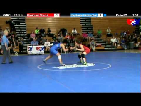 WM 63 KG - RD1 - Kaleolani Souza (USAF) vs. Stephanie Geltmacher (Gator)