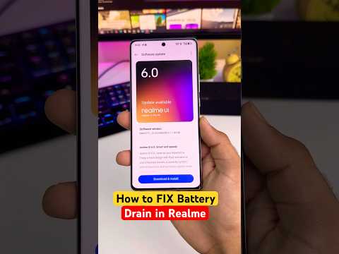 How to FIX BATTERY DRAIN in Realme Mobile (Just 2 Setting)🔥