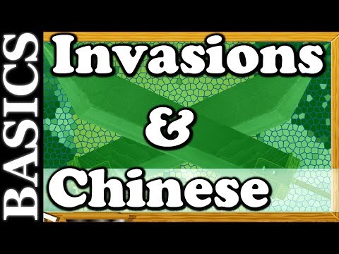 Back to Basics - Invasions & Low Chinese!
