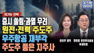 증시 쏠림·과열 우려...원전·전력 주도주, 우주항공 재부각, 주도주 품은 지주사