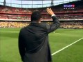 Ronaldo standing ovation Emirates Stadium