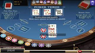 PlayGD Mobi Blue Dragon Poker Three Table Game https://playbluedragon.com/