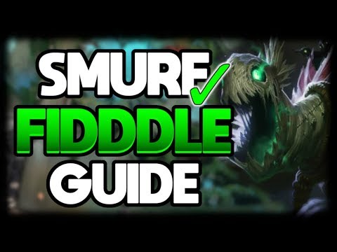 Fiddlesticks Jungle How to Destroy Duo Smurfs 😁 | League of Legends Commentary Guide