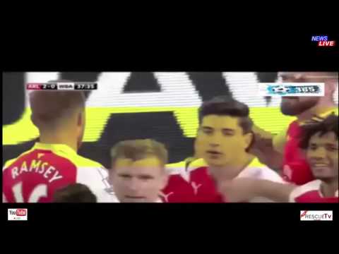 Highlight Ball Arsenal vs West Bromwich Aibion 2 0 21 04 2016