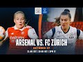 Arsenal - FC Zürich | UEFA Women's Champions League 2022-23 Spieltag 2 Ganzes Spiel